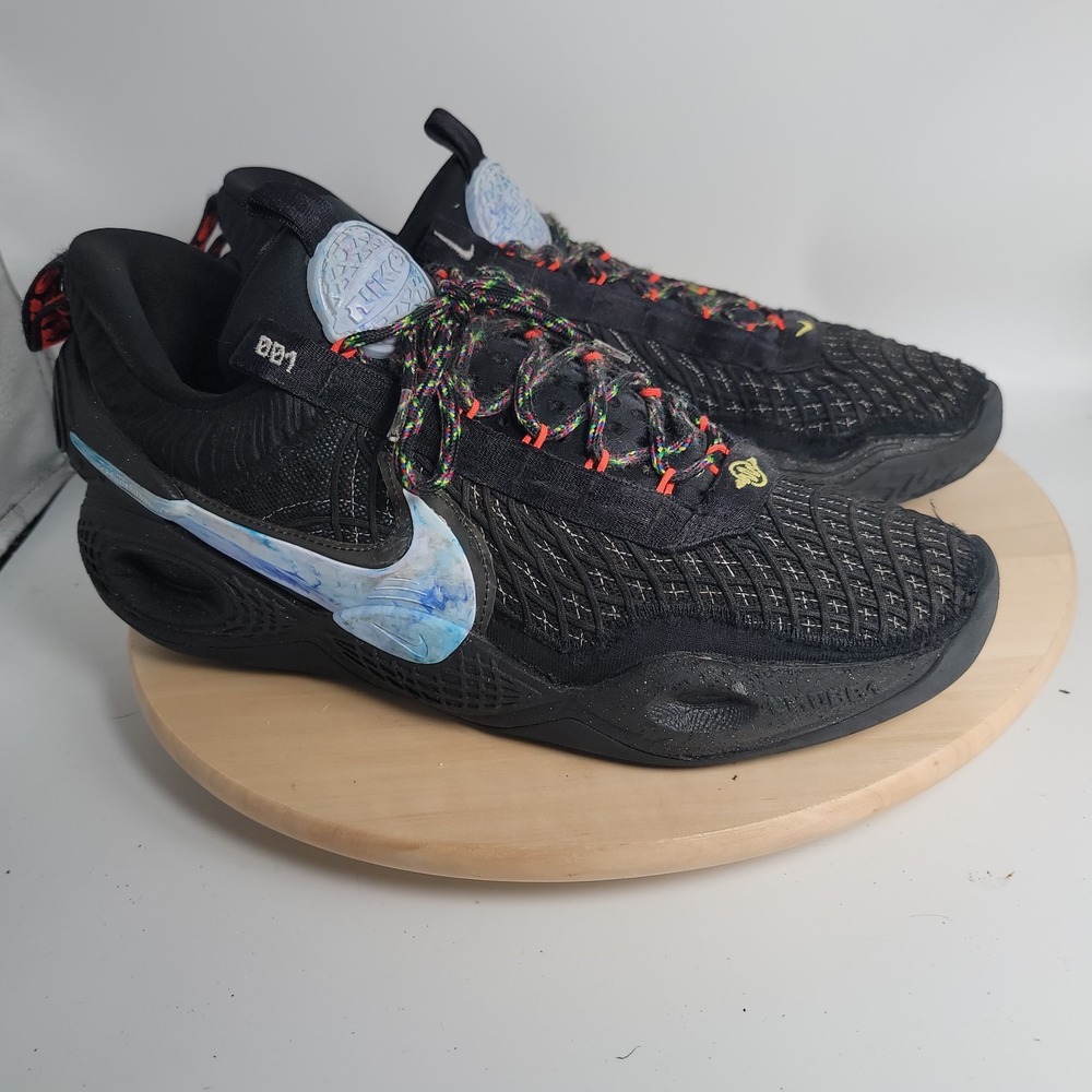 Nike Cosmic Unity "Ghost" Black/ White/ Ghost Men 13 Sneakers Basketball